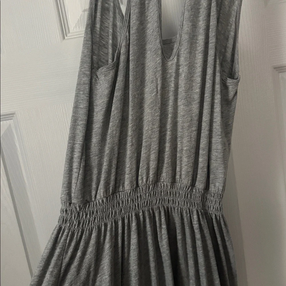 Abercrombie and Fitch Women’s Grey Racerback Maxi Dress Size Small